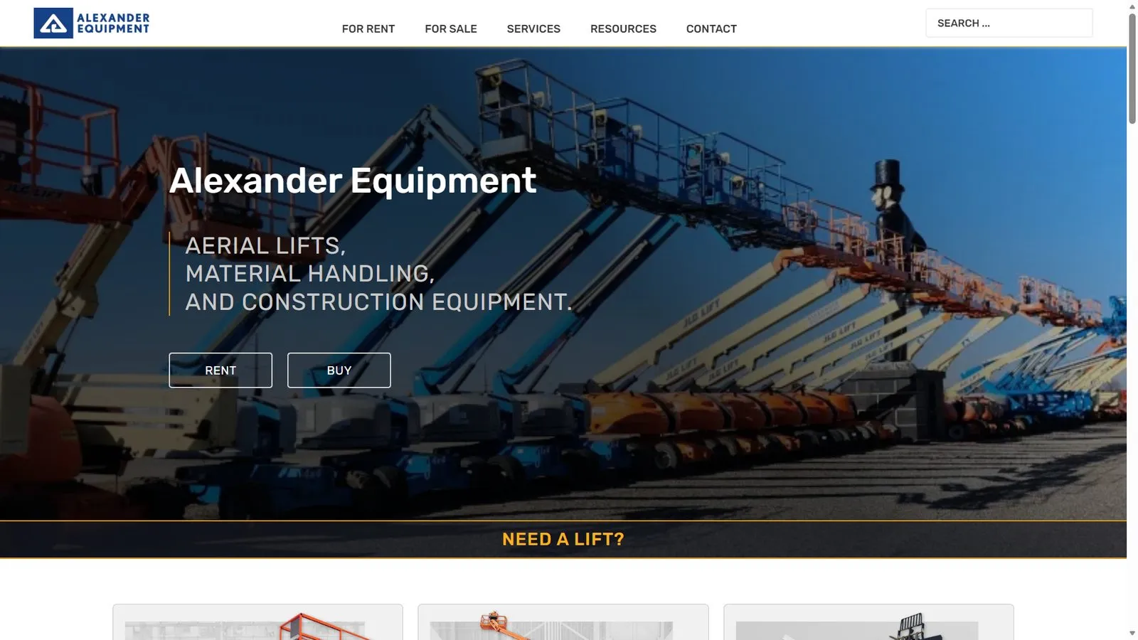 Aerial Lift Equipment — Corporate website