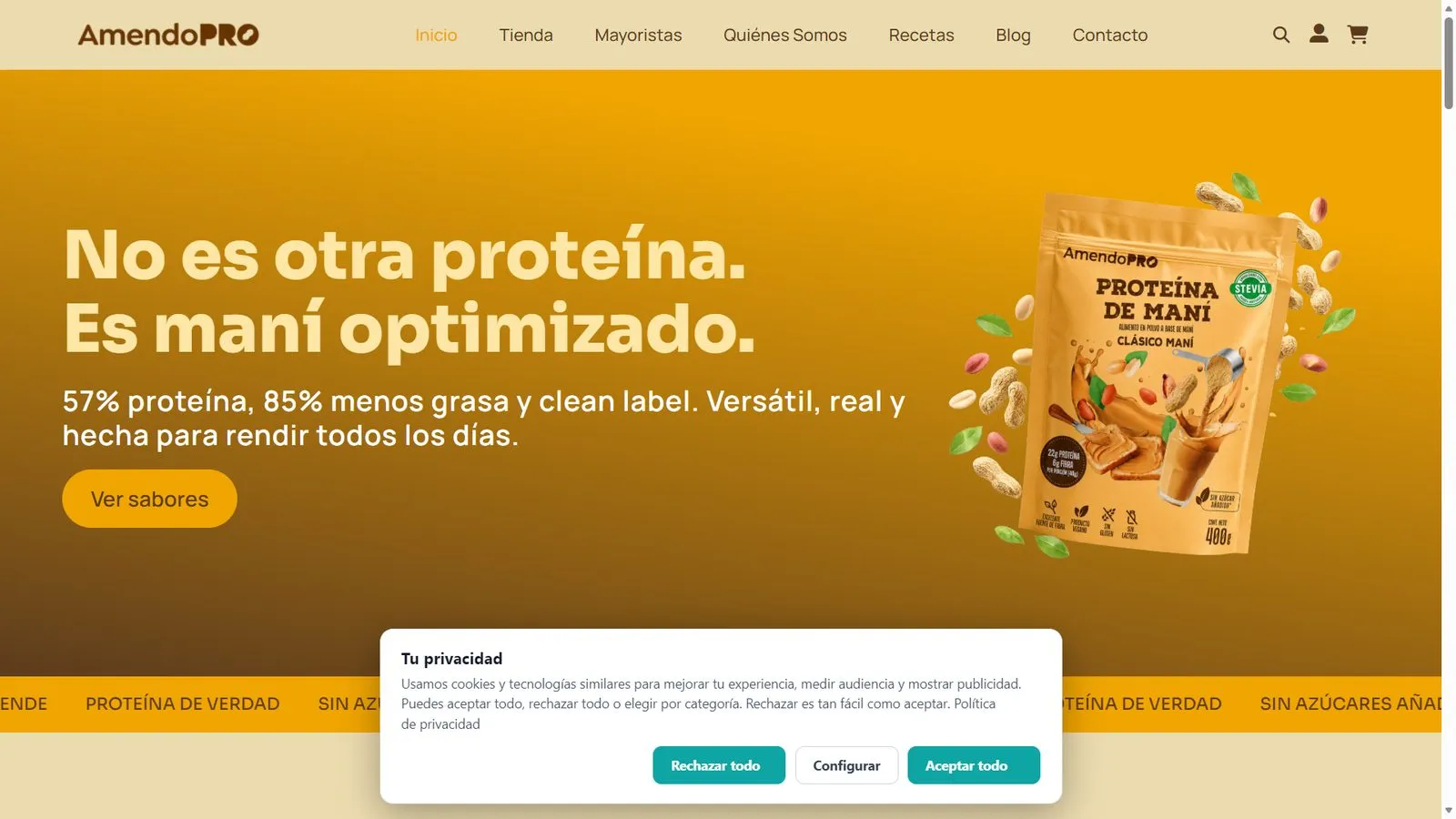 Amendo Pro — Online store