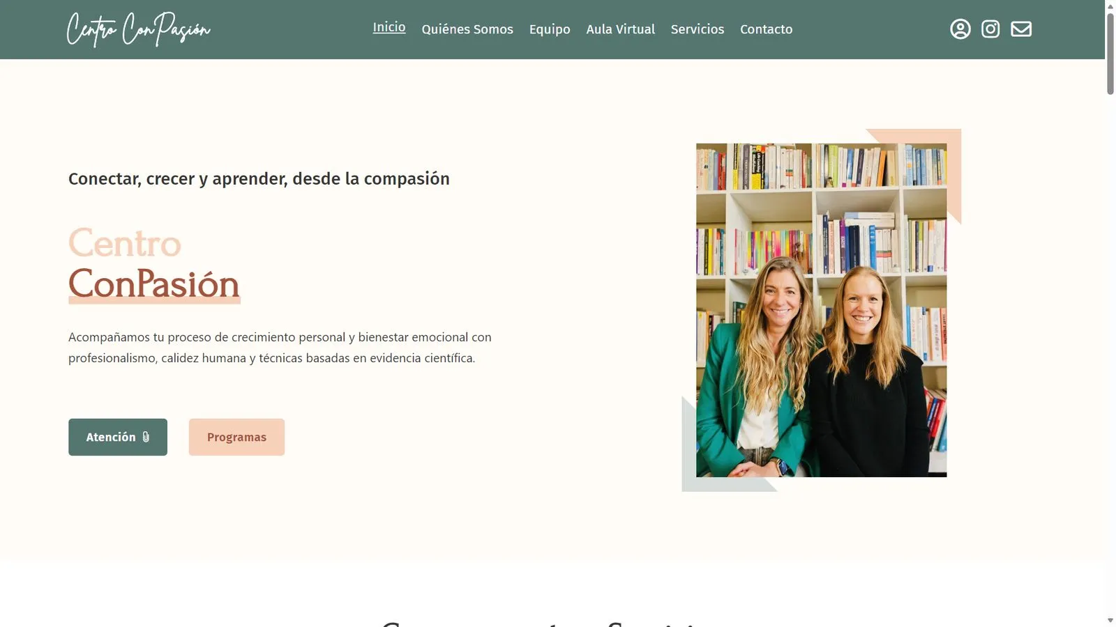 Centro ConPasión — Corporate website