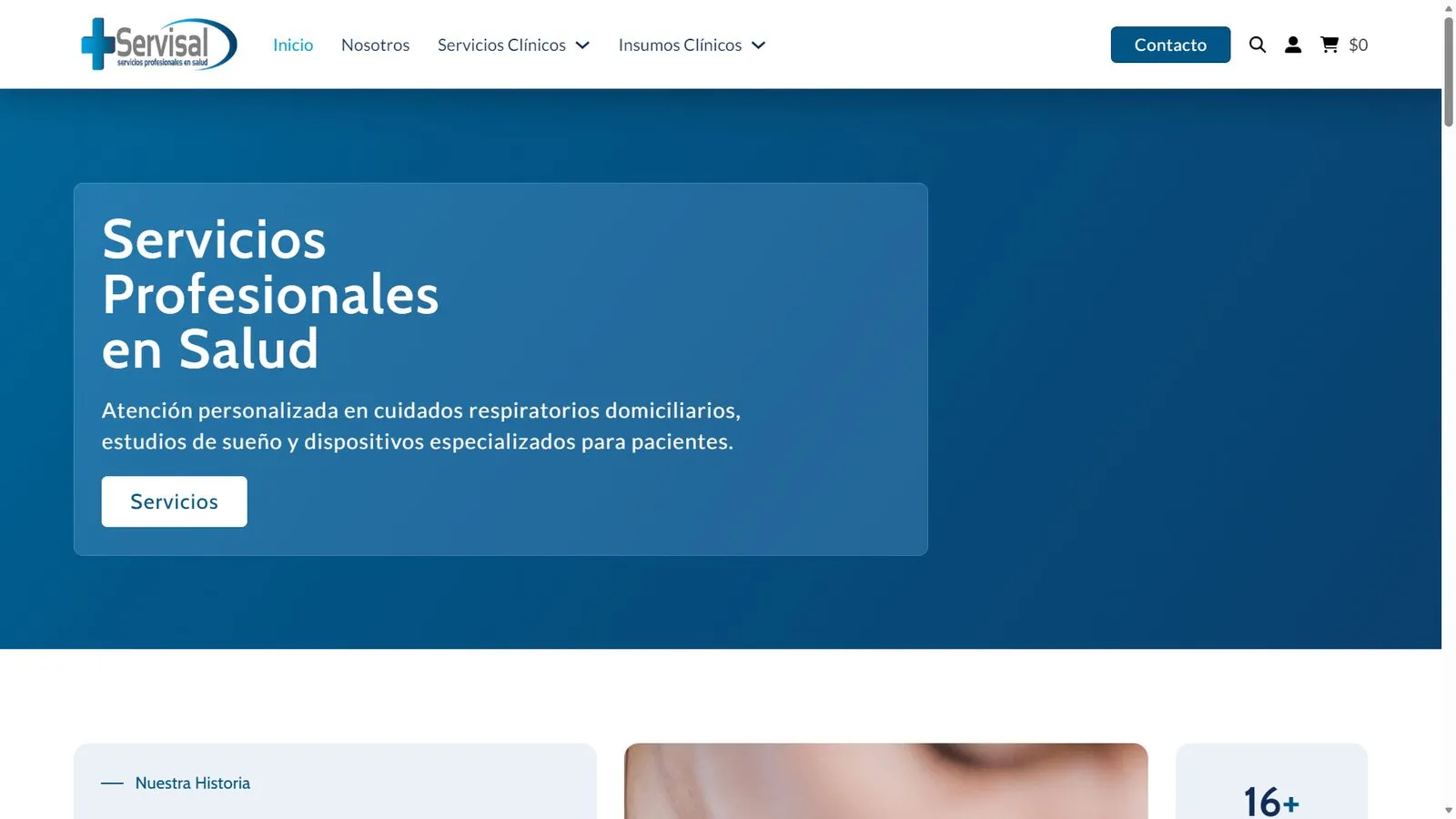 Servisal — Corporate website