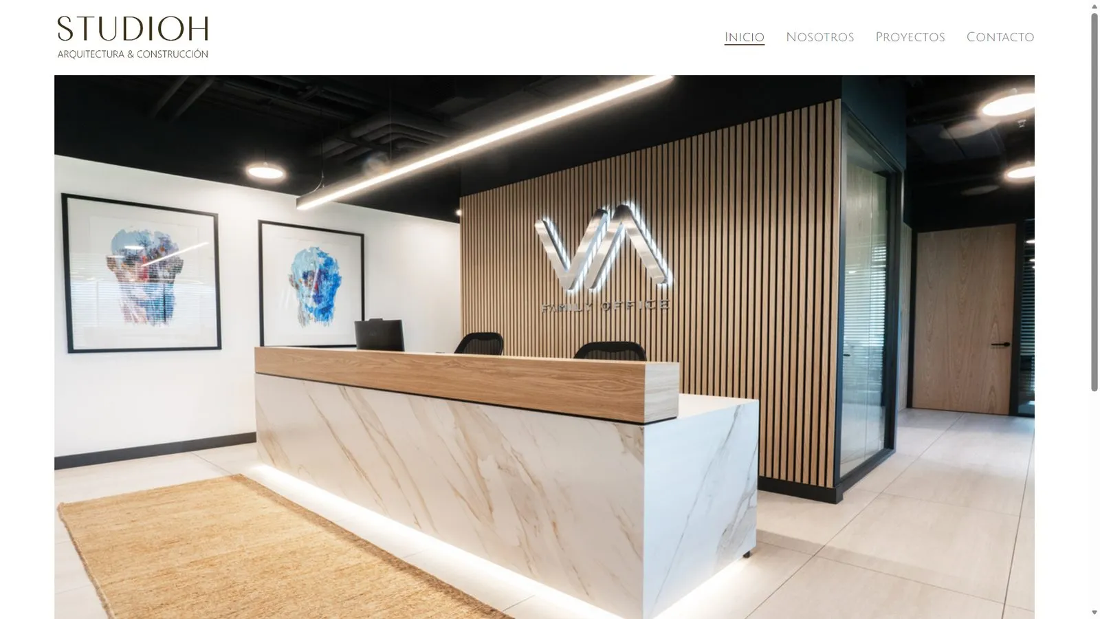 StudioH — Corporate website